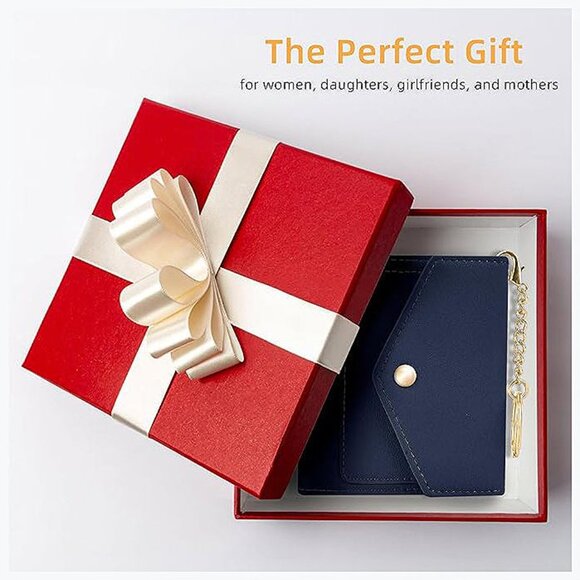 Womens Wallet RFID Blocking Small Wallets Woman Credit Card Holder Trifold - Picture 6 of 7